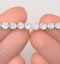 Ava Diamond Cluster Bracelet 3.00ct G/Vs Quality set in 18K White Gold - image 4