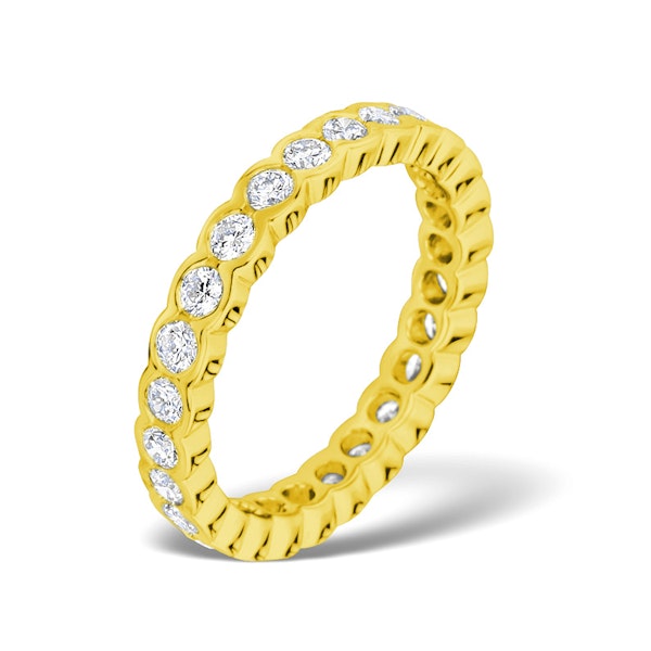 Eternity Ring Emily Diamond 1.15ct H/Si and 18K Gold - Image 1