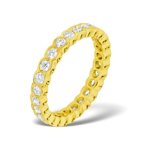 Eternity Ring Emily Diamond 1.15ct H/Si and 18K Gold