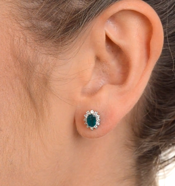Emerald Earrings TheDiamondStore.co.uk™