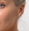 Diamond Earrings 1.00CT Studs G/Vs Quality in Platinum - 5.1mm - image 3
