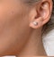 Diamond Earrings 1.00CT Studs G/Vs Quality in Platinum - 5.1mm - image 4