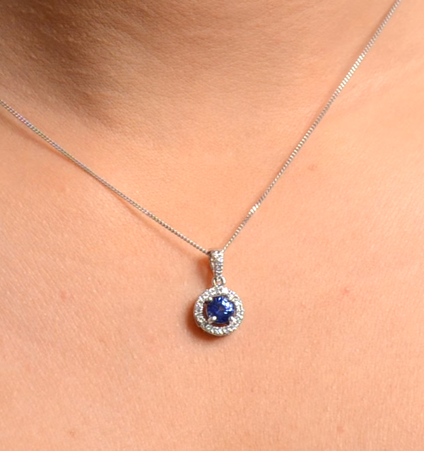 sapphire and diamond necklace sapphire and diamond necklace