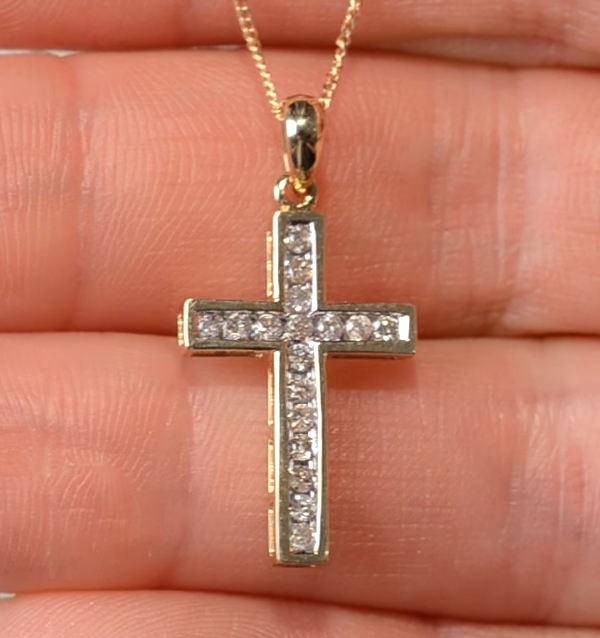 Diamond Cross Necklaces & Pendants The Diamond Store