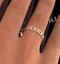 Eternity Ring Lauren Diamonds G/VS and Ruby 1.10CT in 18K Gold - image 4