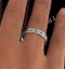 Eternity Ring Lauren Diamonds G/VS and Emerald 2.20CT - 18K White Gold - image 4