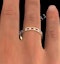 ETERNITY RING RAE DIAMONDS G/VS AND RUBY 1.30CT - 18K GOLD - image 4