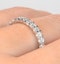 Eternity Ring Chloe 18K White Gold Diamond 1.00ct G/Vs - image 4
