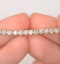 2ct Diamond Tennis Bracelet Claw Set in 9K Yellow Gold - image 4