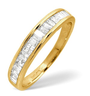 Grace Half Eternity Ring 0.50CT Diamond 9K Gold