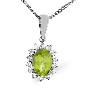 Peridot Necklaces & Pendants TheDiamondStore.co.uk™
