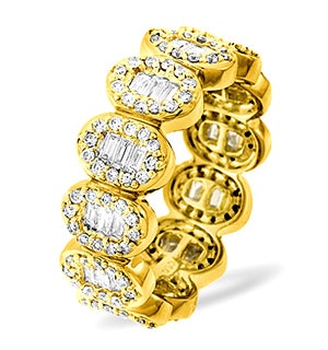 Eternity Ring Sophie 18K Gold Diamond 1.50ct G/Vs