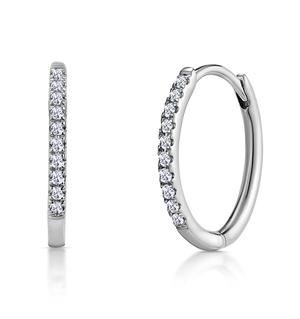 Diamond Hoop Earrings | The Diamond Store