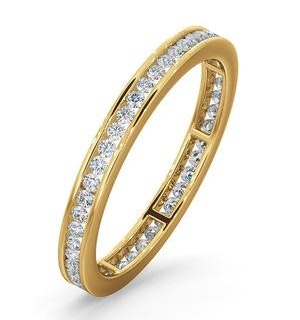 Diamond Eternity Ring Rae Channel Set 0.50ct G/Vs in 18K Gold