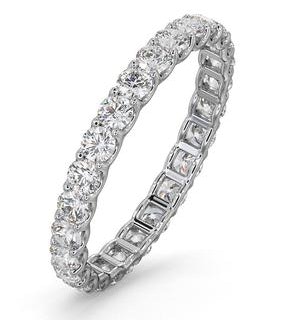 Eternity Ring Chloe 18K White Gold Diamond 1.00ct H/Si