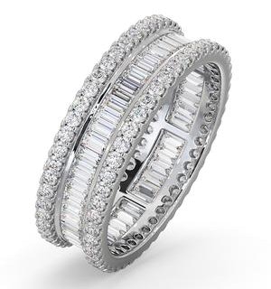 Eternity Ring Katie 18K White Gold Diamond 2.00ct G/Vs