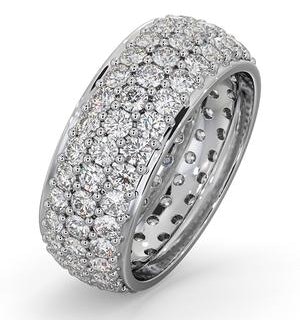 Eternity Ring Sara Platinum Diamond 3.00ct G/Vs
