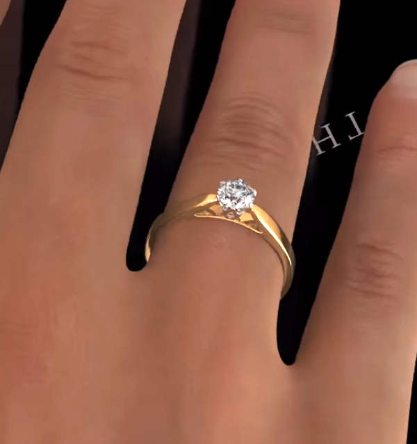 Low Set Round Diamond Engagement Rings The Diamond Store