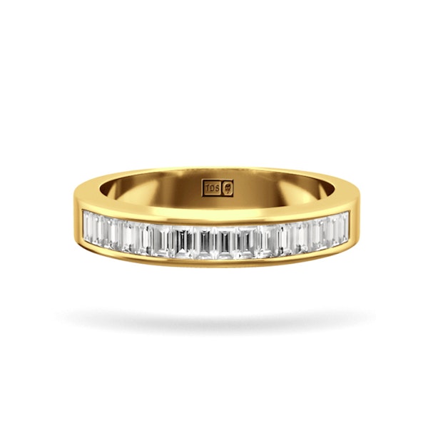 GRACE 18K Gold Diamond ETERNITY RING 0.50CT G/VS - Image 2